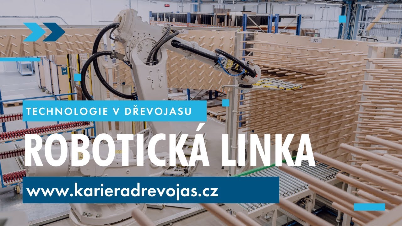 Technologie v Dřevojasu - Automatická robotická linka
