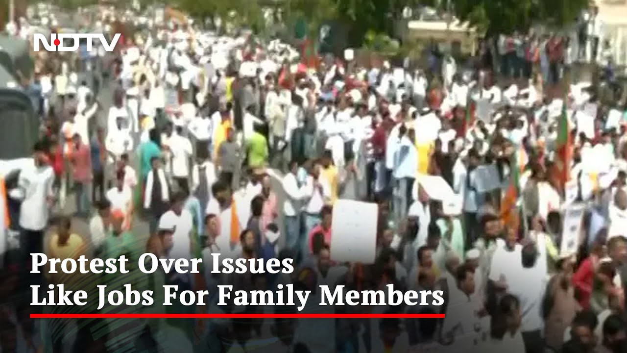 Batons, Barricades: Protest For Pulwama Widows' Turns Violent In Jaipur