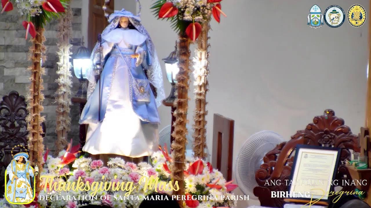 LIVE: Thanksgiving Mass for the Declaration of Santa Maria Peregrina Parish l 8 Feb 2026 | 5:30 PM