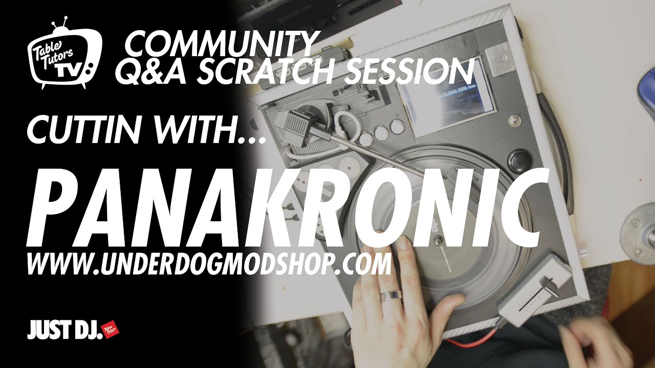 COMMUNITY Q&A SCRATCH PRACTICE  I  CUTTIN WITH PANAKRONIC