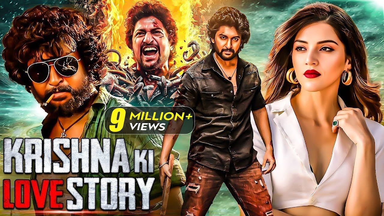 Krishna Ki Love Story - New Released South Action Hindi Dubbed Movie | South Indian Movie | Nani