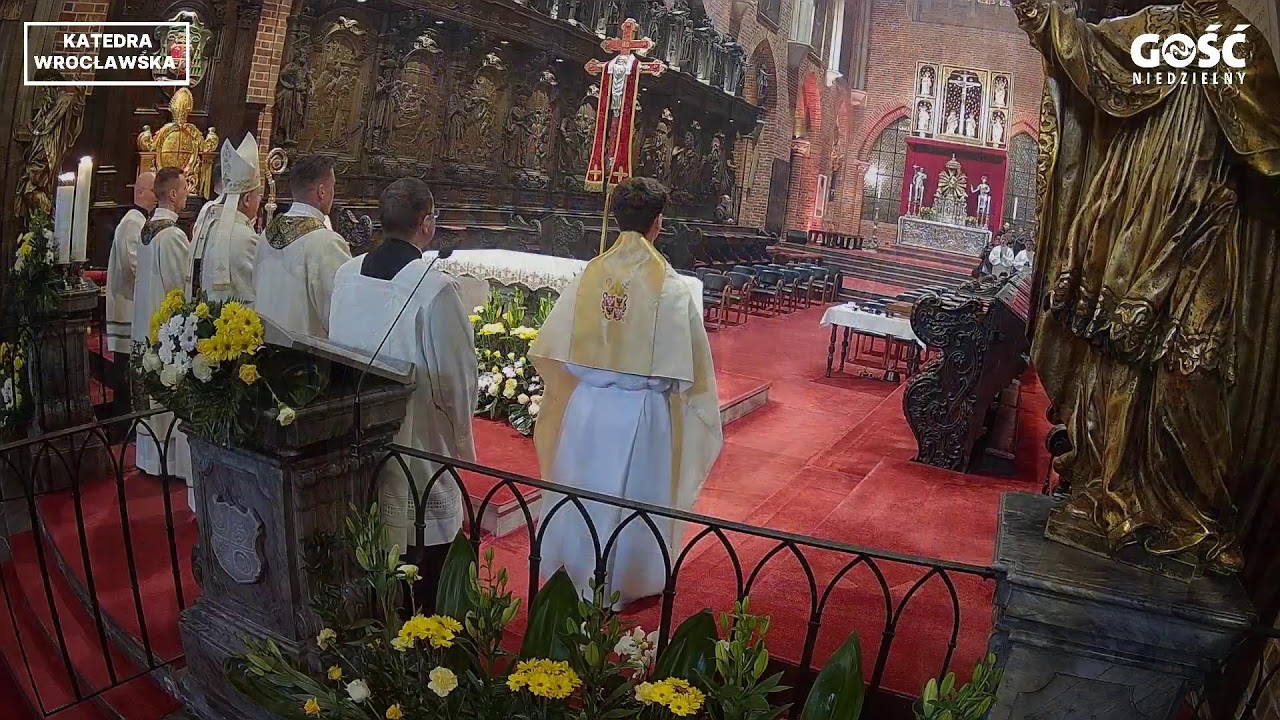 Msza święta z udzieleniem , święceń Diakonatu  - Archikatedra Wrocławska 10.05.2025 r