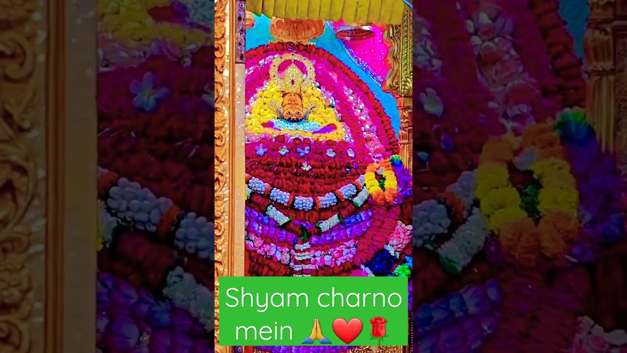 Shyam charno main bhajan 🙏#viral #shorts video #trending #lakhdataar ki jai 🙏 lord Krishna ji