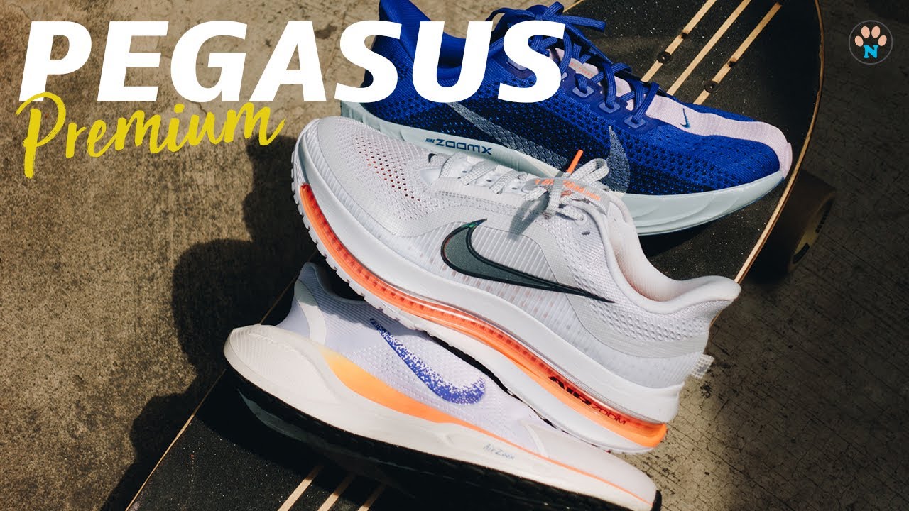 รีวิว รองเท้าวิ่ง ตระกูลม้าบิน Nike Pegasus Premium vs Pegasus Plus vs Pegasus 41 รุ่นไหนดี