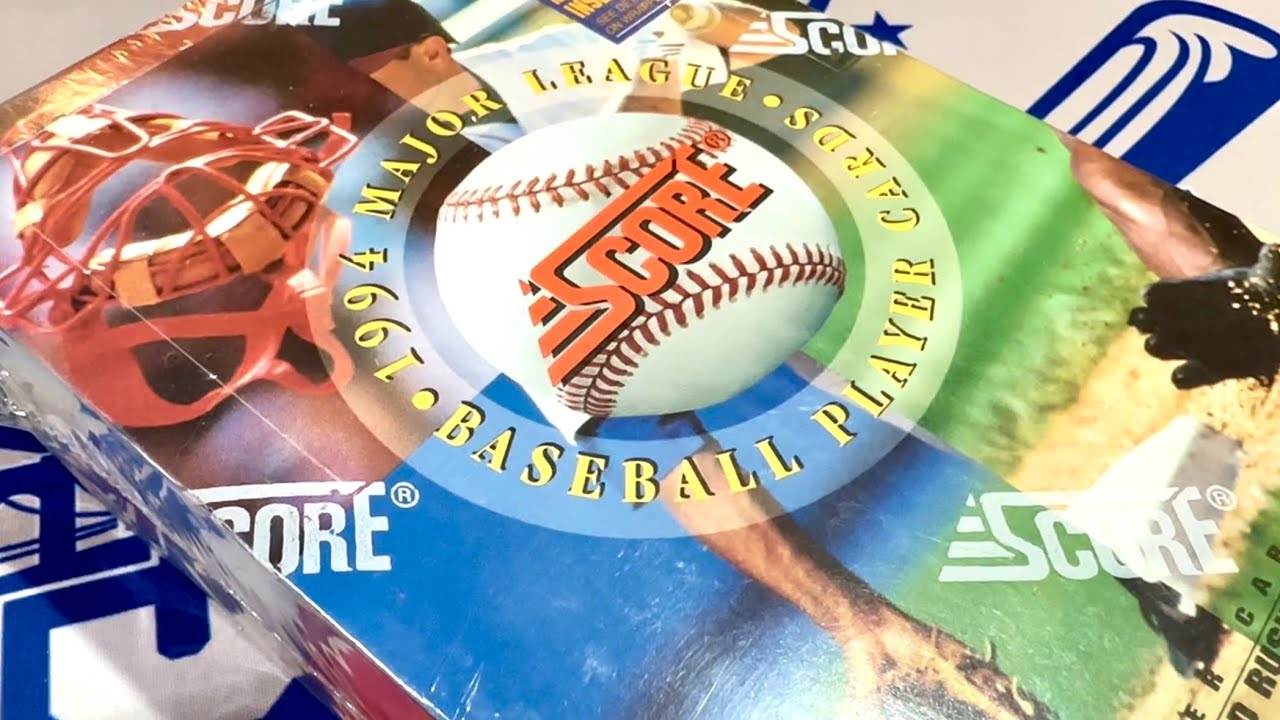 GOLD RUSH!  1994 SCORE BASEBALL CARDS!  (Throwback Thursday)