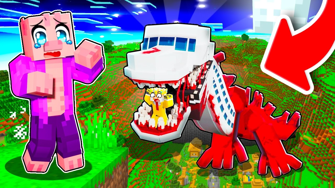 NAKAŽENÉ LETADLO v Minecraftu! (Infected Sky)