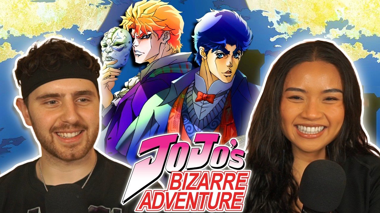 Girlfriends FIRST TIME Watching JoJo's! - JoJo's Bizarre Adventure Phantom Blood Episode 1 REACTION!