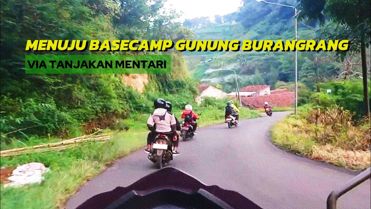 Jalan Menuju Basecamp Pendakian Gunung Burangrang Via Tanjakan Mentari
