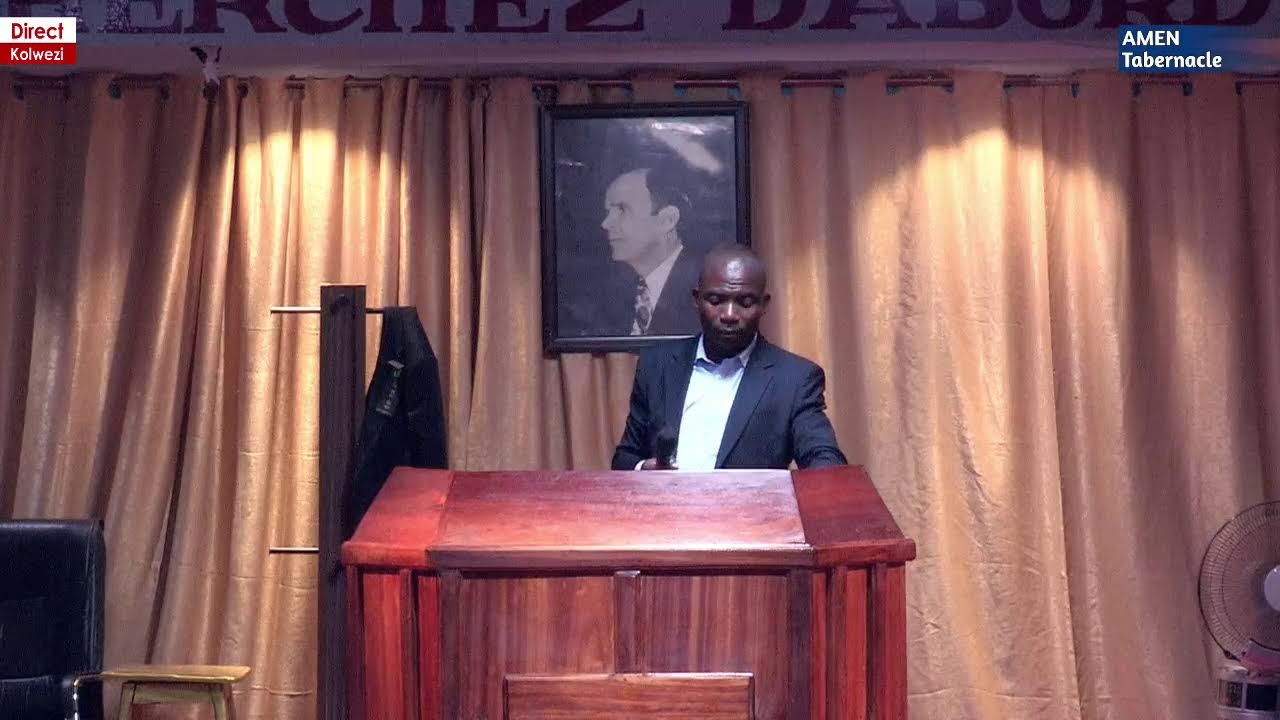 CULTE/ Prédicateur : Ministre Fabien MUBANJI FM/ Sujet : DU NEANT A QUELQUE CHOSE