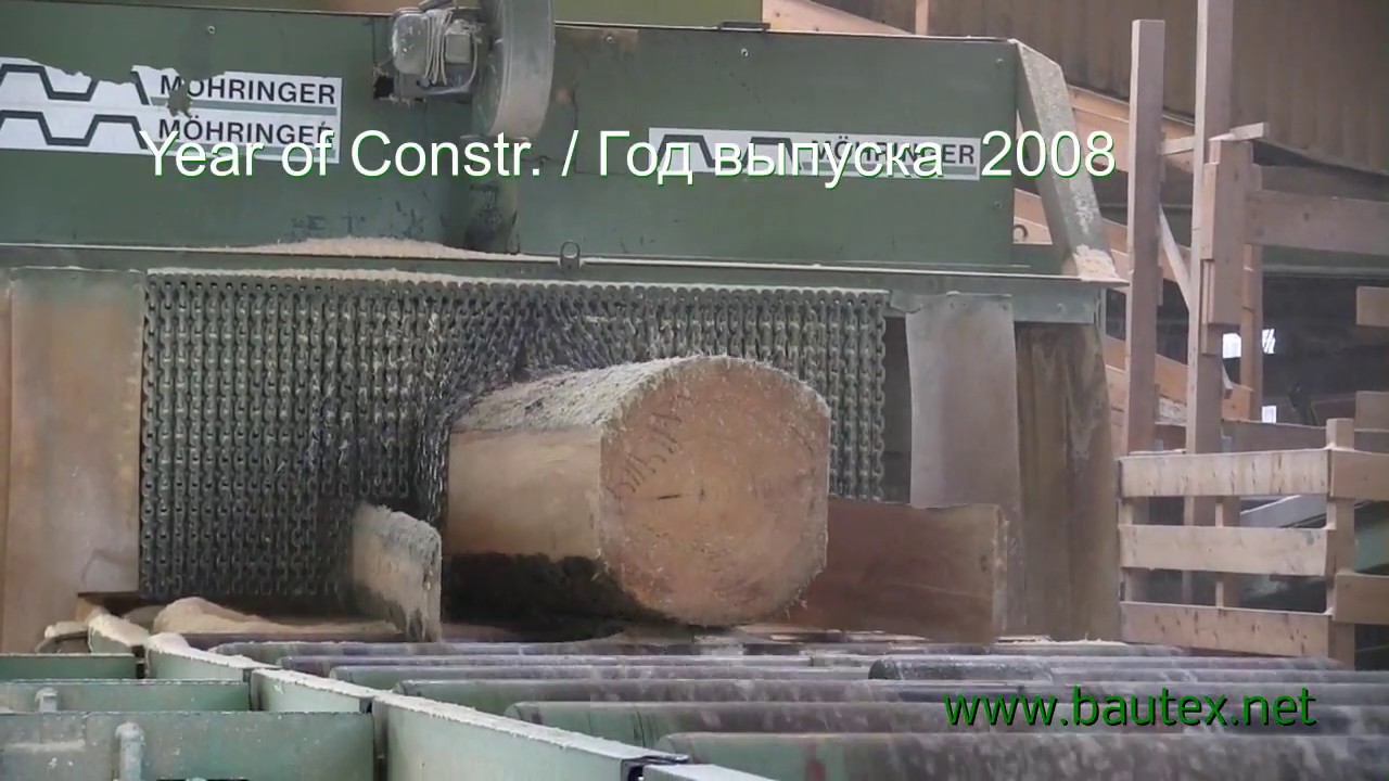 Moehringer EWD Sawmill / Sägewerk/ Лесопильный завод  2008