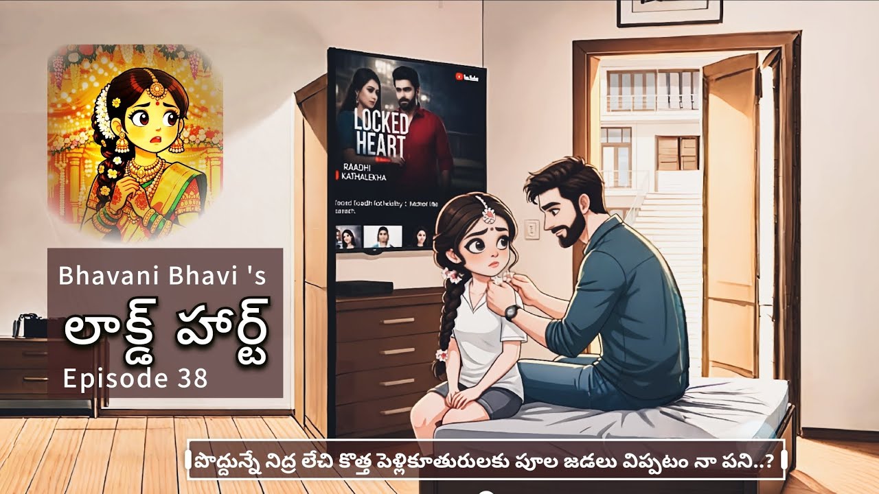 లాక్డ్ హార్ట్ 38 | Locked Heart | పెళ్లికూతుర్ల పూలజడ విప్పడం నా వ్యాపారం..! | Telugu Audio Story 