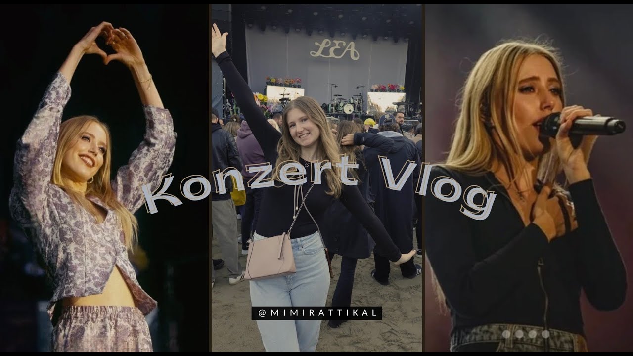 LEA live am Timmdorfer-Strand // Mein KONZERT VLOG 🎤🎶
