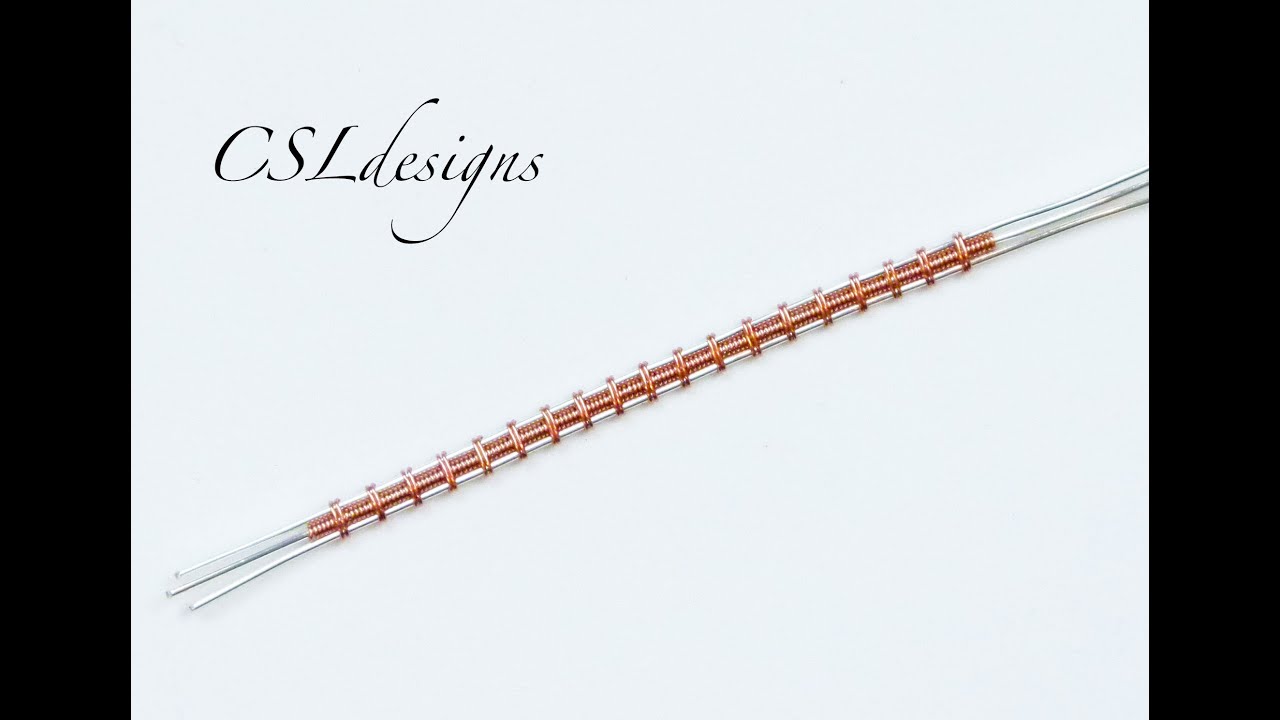 Picot wire weave ⎮ Wire weaving series