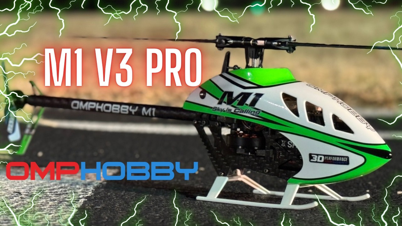 Новая модель OMPHOBBY M1 V3 Pro | Таннер Ингрэм