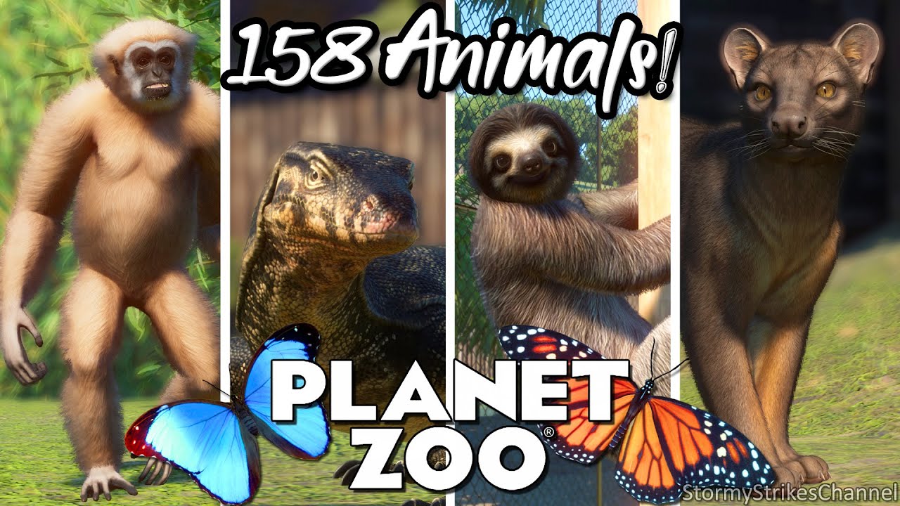 The 158 ANIMALS in Planet Zoo When DLC Tropical Pack Released in April 2023