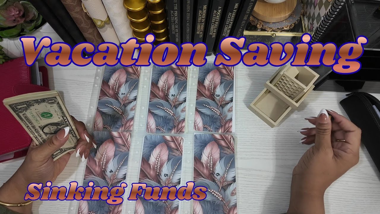 Saving for vacation with $40 at a time | Sinking funds | Single mom