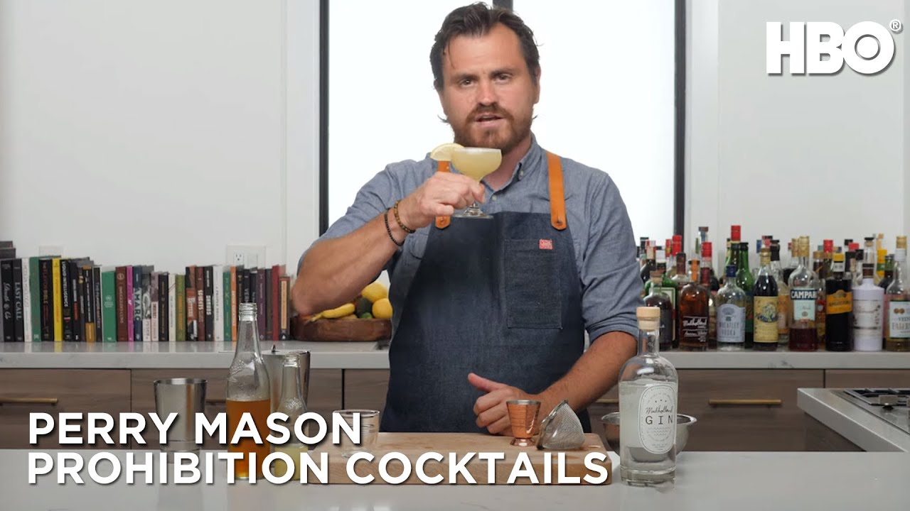 Perry Mason: Prohibition Cocktails - Bee's Knees & The Scofflaw | HBO