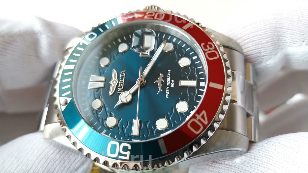 Invicta Pro Diver 30951 Blue Dial Quartz Men's Watch | Мужские Дайверские Часы Инвикта Про Дайвер