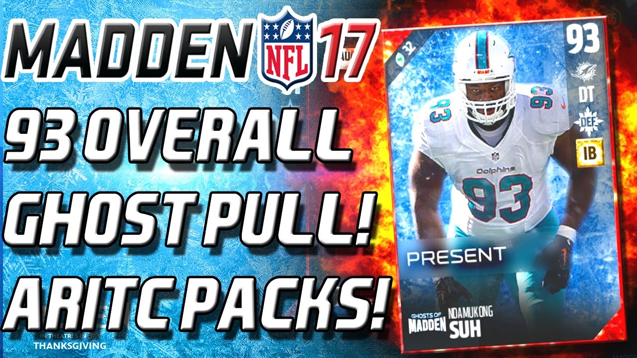 TWO GHOST PLAYERS! 93 OVERALL PULL! 2x BUNDLES - Madden 17 Ultimate Team