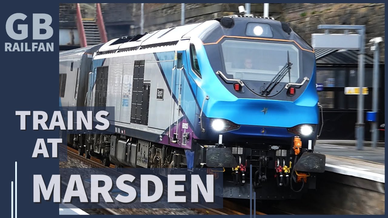 Trains at Marsden - 12/03/2022