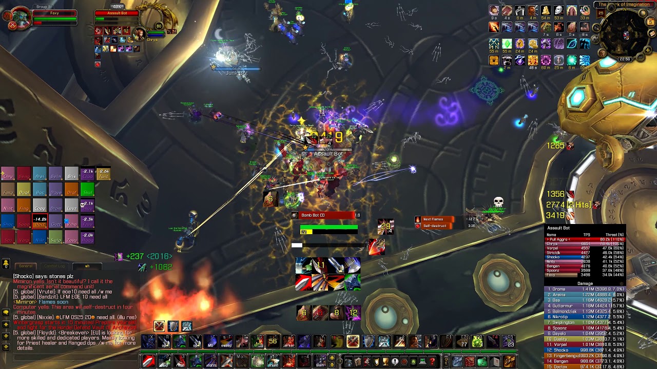 Sunced vs prenerf Firefighter 25HM realm first (Frosthold Sunwell WotLK)