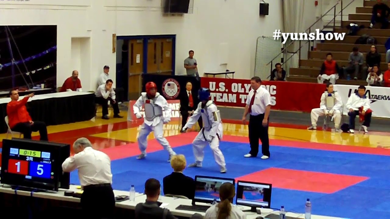 USA Taekwondo National Team Trials for 2012 Olympics- Phase 1- 68 kg