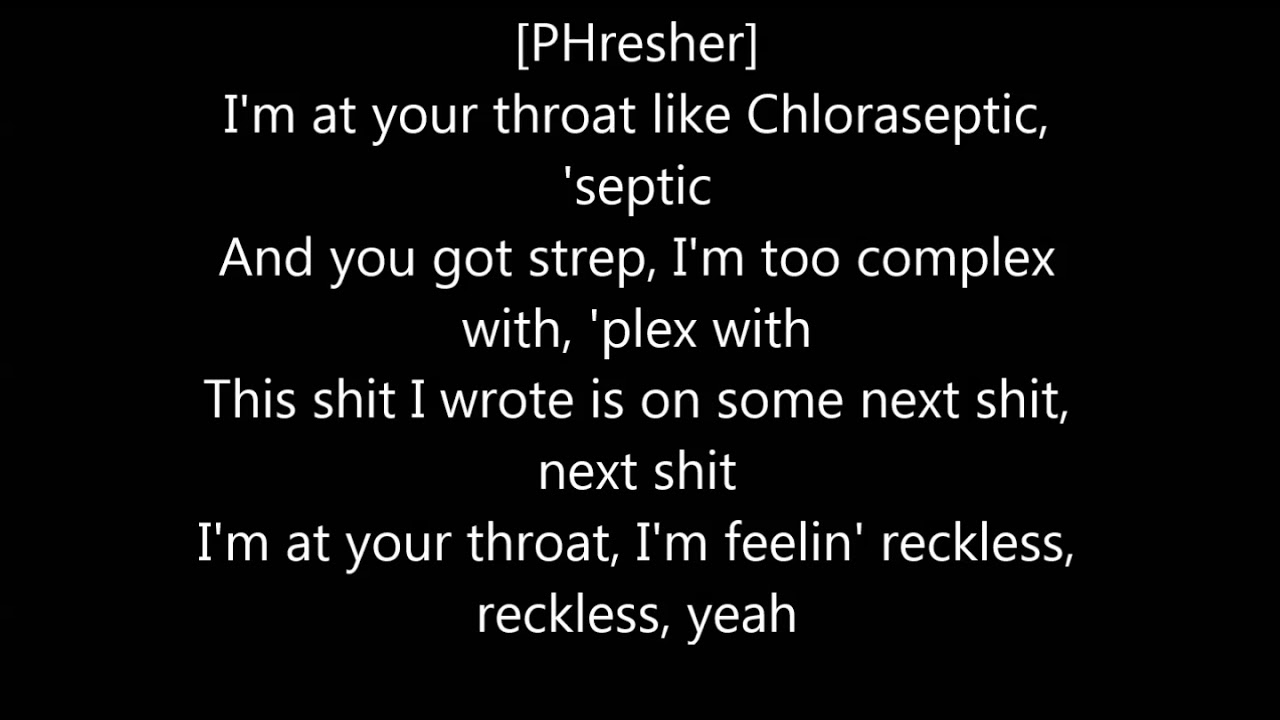 Eminem - Chloraseptic (Remix) (Lyrics) (Eminem Verse Only) (New 2018)