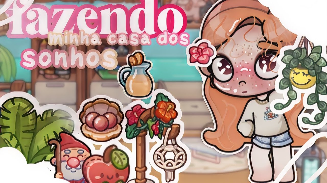 Fazendo minha casa dos sonhos🌸🌷🪷🍎🍒🍓