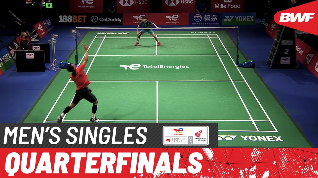 BWF Thomas Cup | Jonatan Christie (INA) vs Ng Tze Yong (MAS) | QF