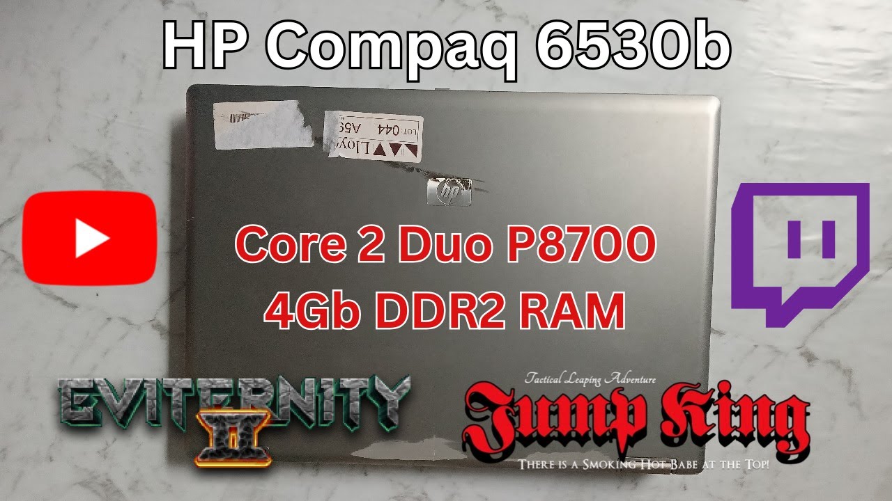 Using a DDR2 Core2 Duo in 2024 - HP Compaq 6530b