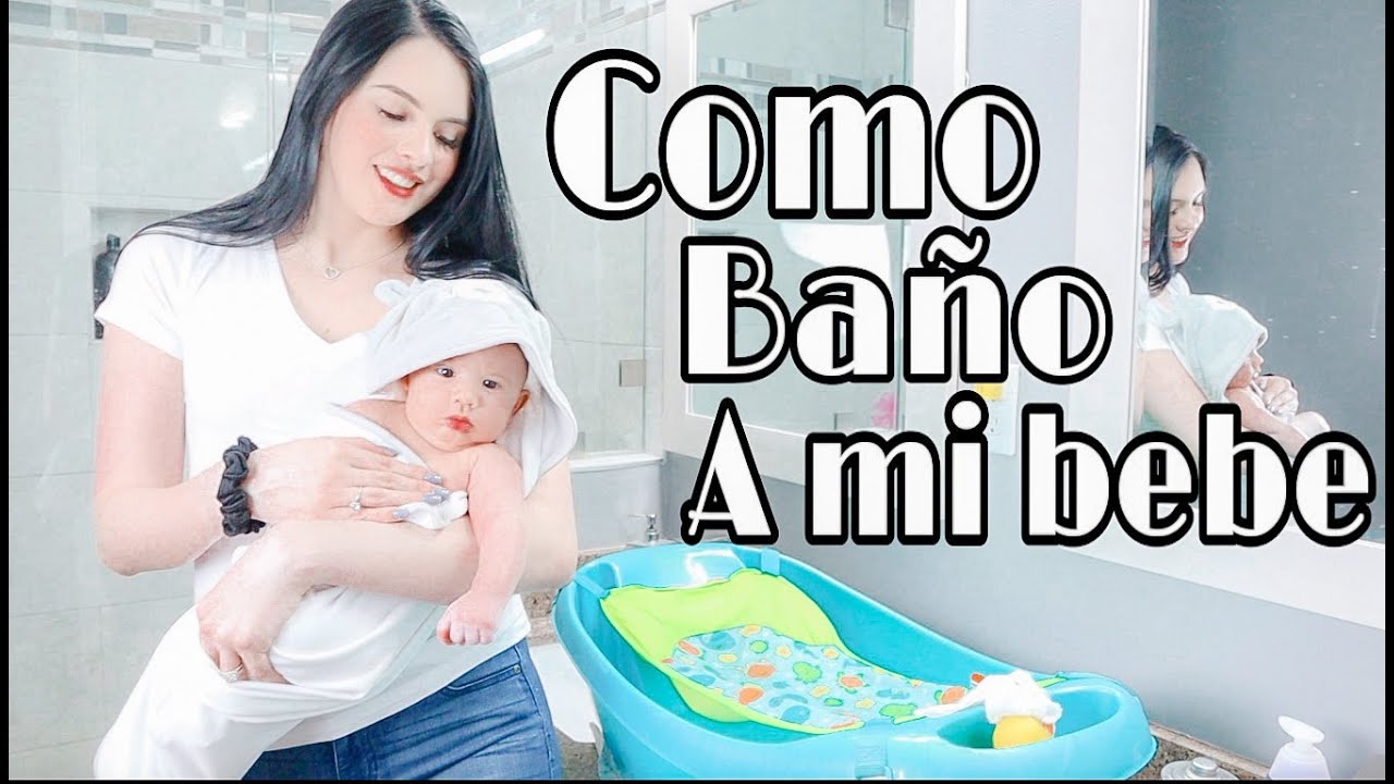 COMO BAÑO A MI BEBE DE 2 MESES