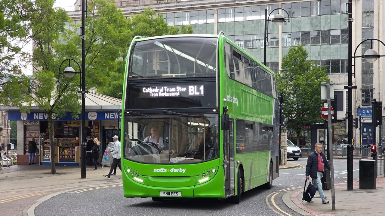 Notts & Derby ADL E40D/ADL Enviro 400 1404/SN11EES - Route BL1