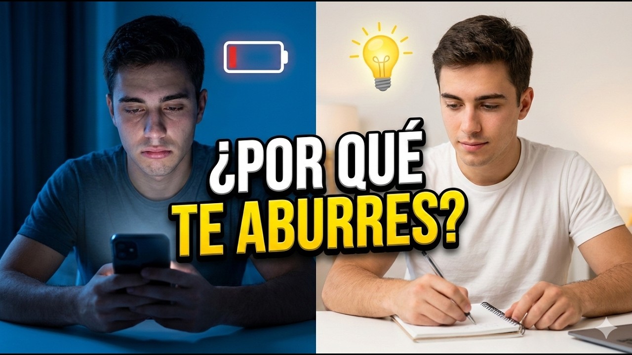 Por qué te aburres aunque tengas el móvil en la mano (Subestimulación)