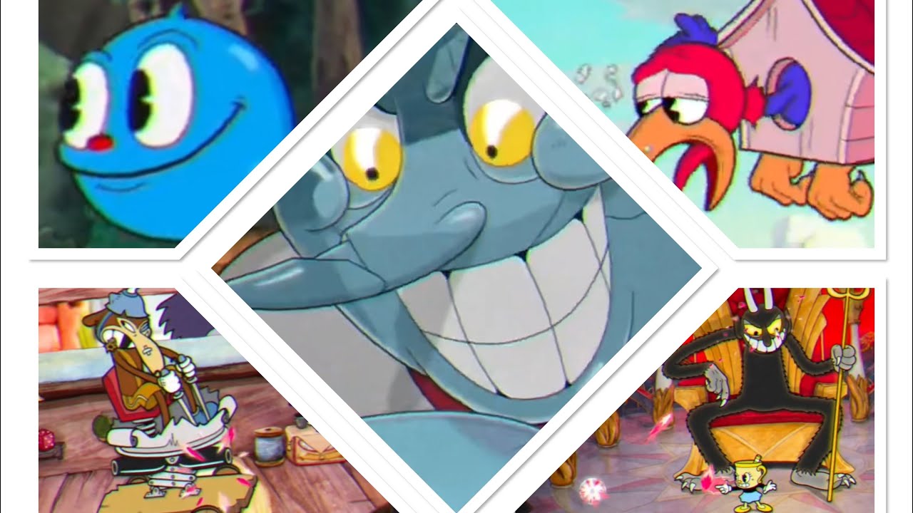 Cuphead all bosses