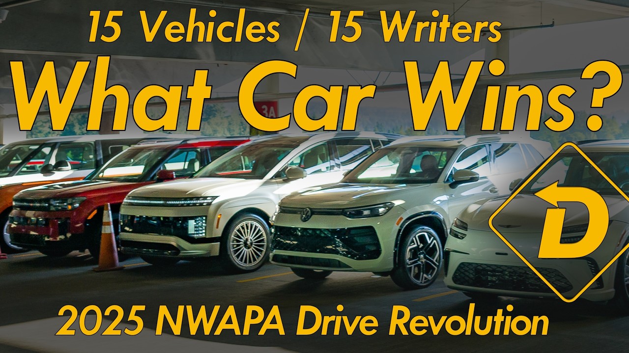 15 автомобилей. 15 авторов авто. Какой автомобиль победит в конкурсе NWAPA Drive Revolution 2025?