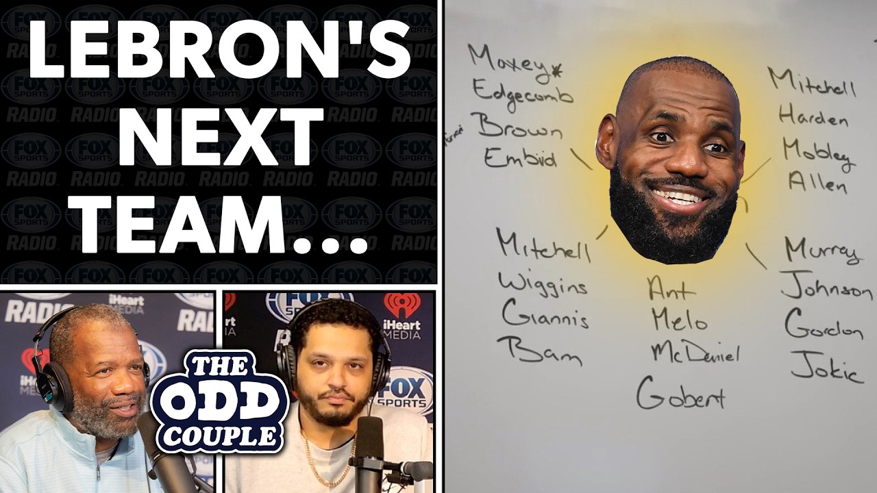 Rich Paul&rsquo;s Whiteboard: Cavs or Warriors for LeBron? | THE ODD COUPLE