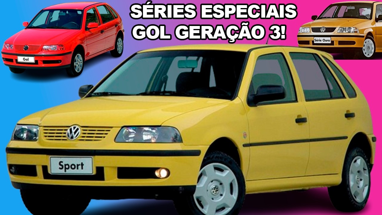 AS SÉRIES ESPECIAIS DO GOL G3!!! CONHEÇA TODAS DE 2000 A 2005