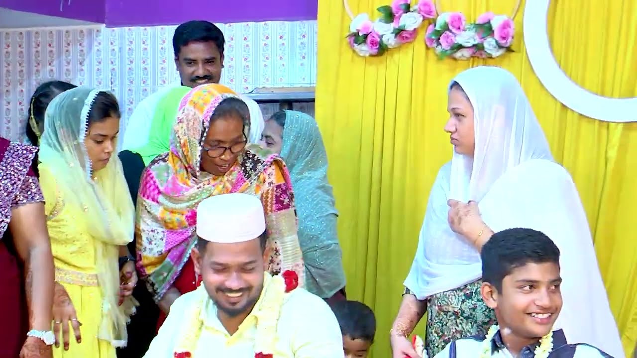 Haroon Basha with Ashika Firdows  Nalangu