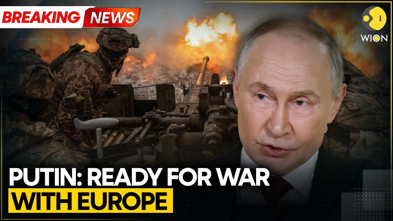 BREAKING: Russian President Accuses Europe Of Derailing Ukraine Peace Talks | WION