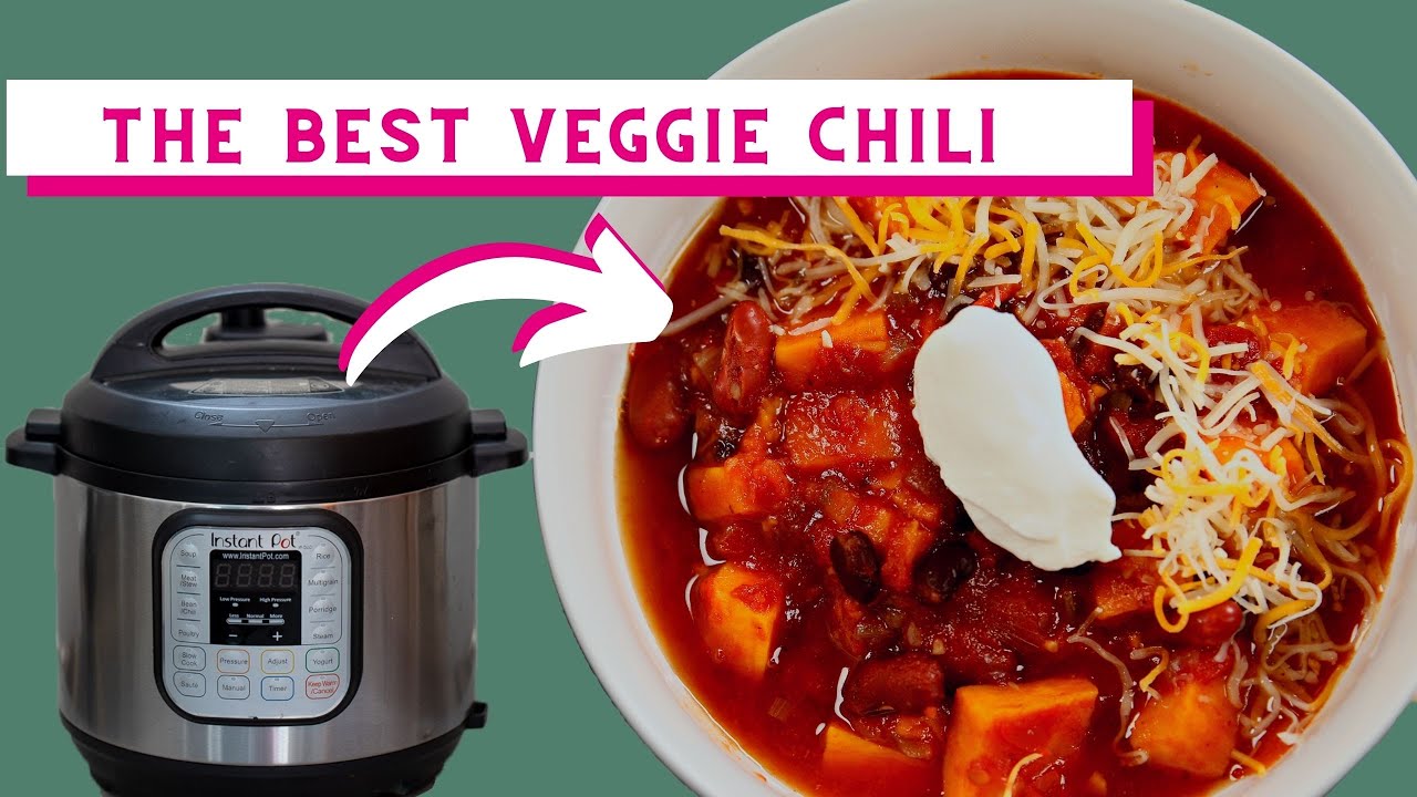 Instant Pot Vegetarian Chili : Gluten-Free & Vegan-Friendly