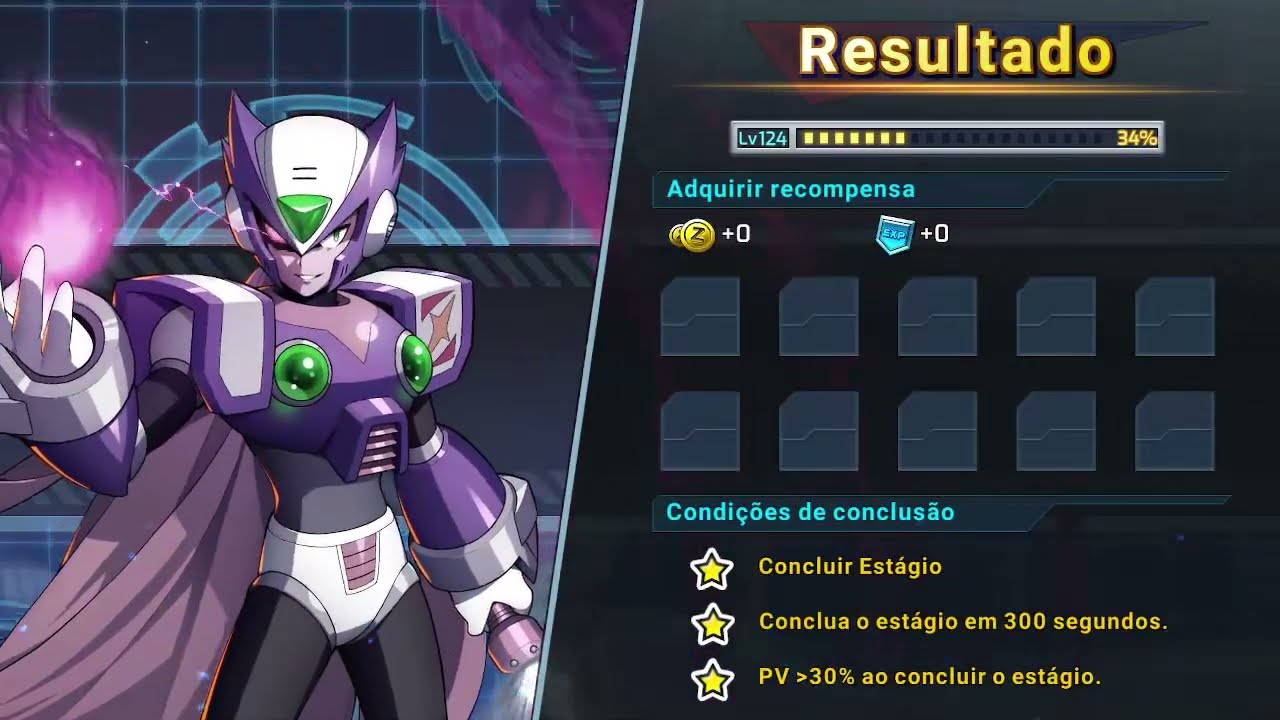 Mega Man X DiVE Offline - Nightmare Zero vs. Byte (Challenge Mode)