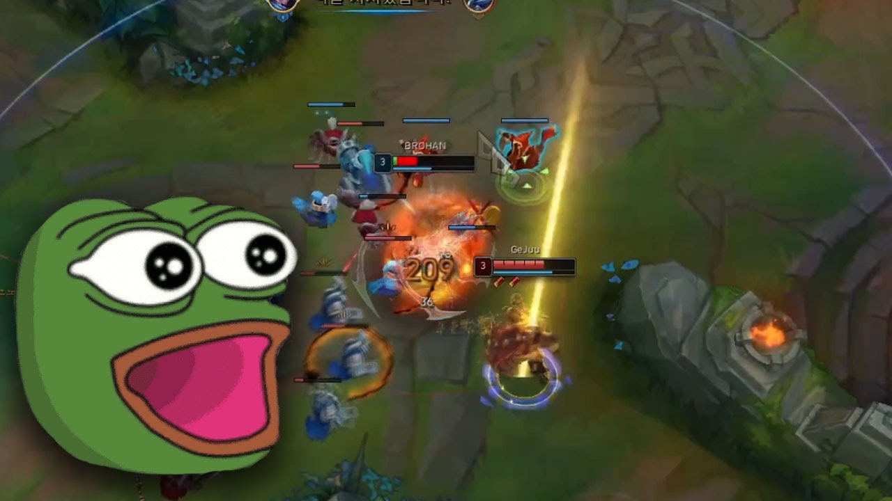 Yasuo Crazy 1v2 Outplay