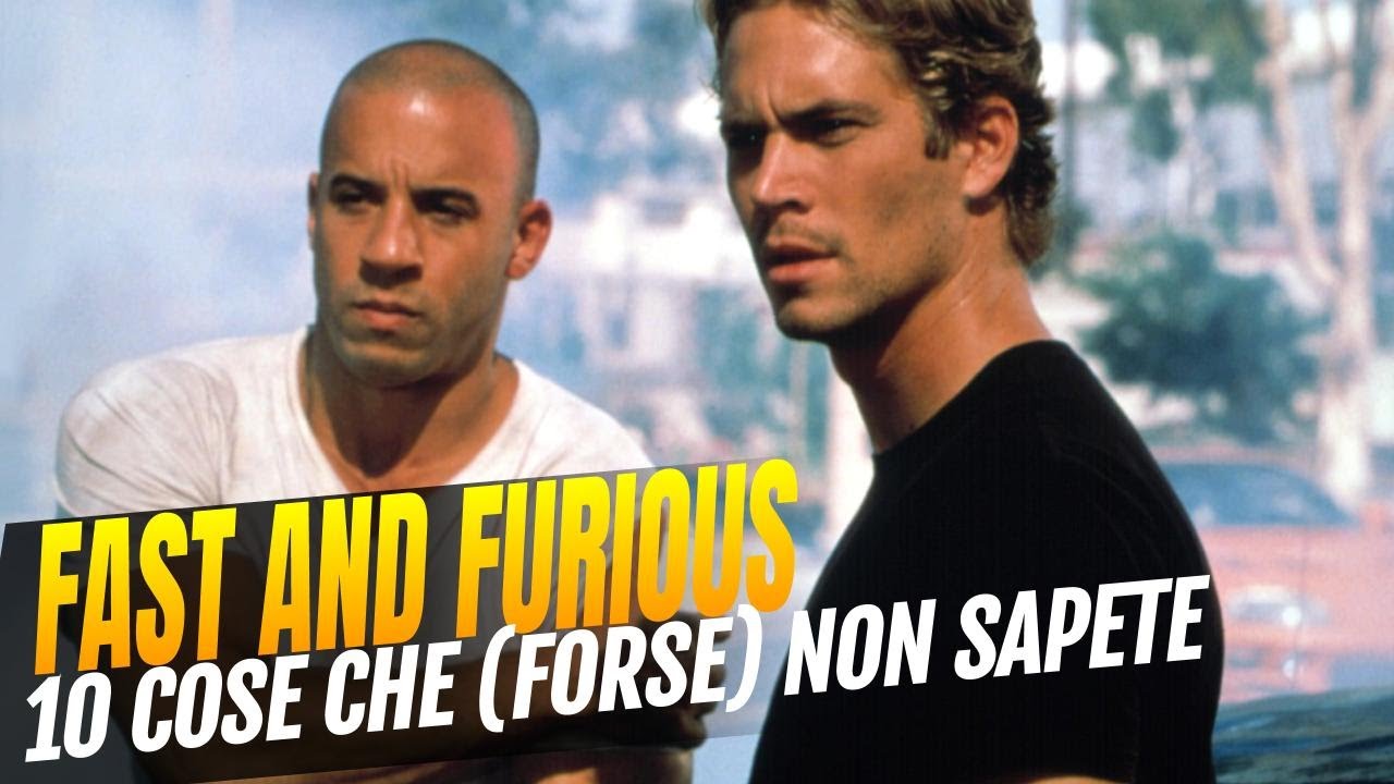 Fast and Furious - 10 cose che (forse) non sapete sul primo film della saga
