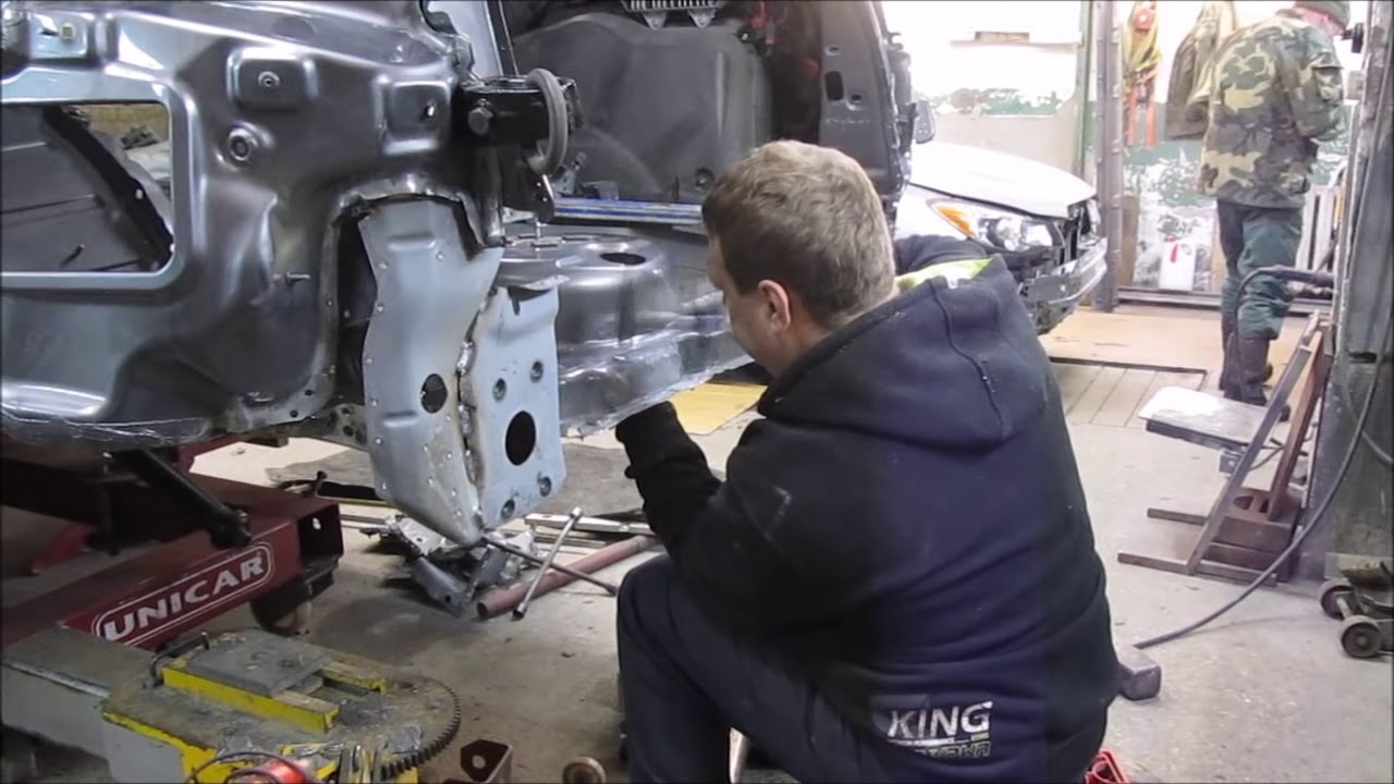 Porsche. Body repair. Ремонт кузова.