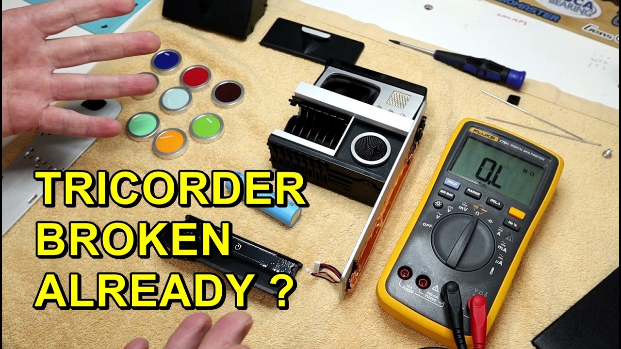 The Wand Company Tricorder Solder Repair - Power Reset Issue