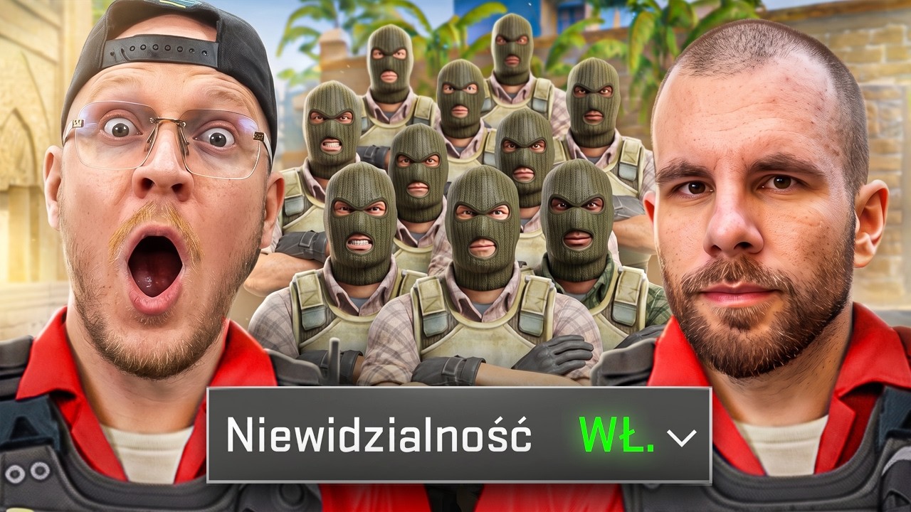 NIEWIDZIALNY DZINOLD & PAGO VS 10 WIDZ&Oacute;W!