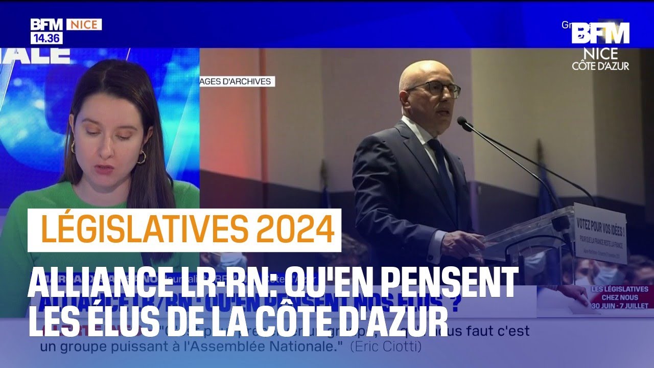 Législatives 2024: Éric Ciotti, président des LR, souhaite une alliance avec le RN