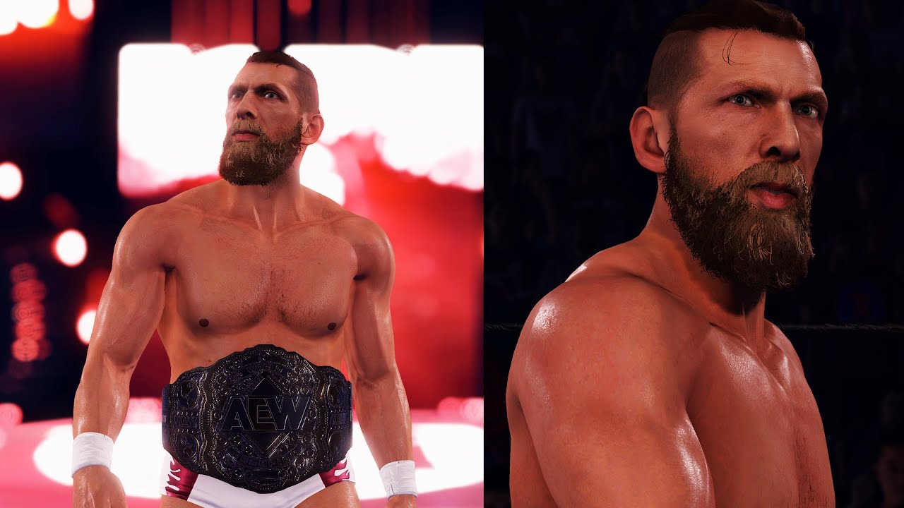 WWE 2K22: Bryan Danielson '22 w/ Belt Mod, Arena Mod, Trons & Theme  | 4K 60FPS