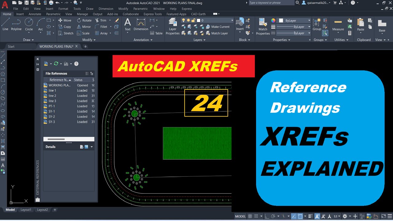 AutoCAD XREFs Explained! External Reference Tutorial &Tips