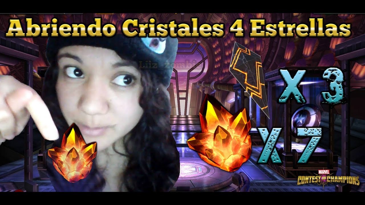 Abriendo cristales 4 estrellas x7- Marvel Batalla de Superheroes